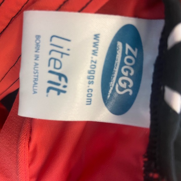 Black, pink and white women’s swimsuit. - Picture 2 of 3